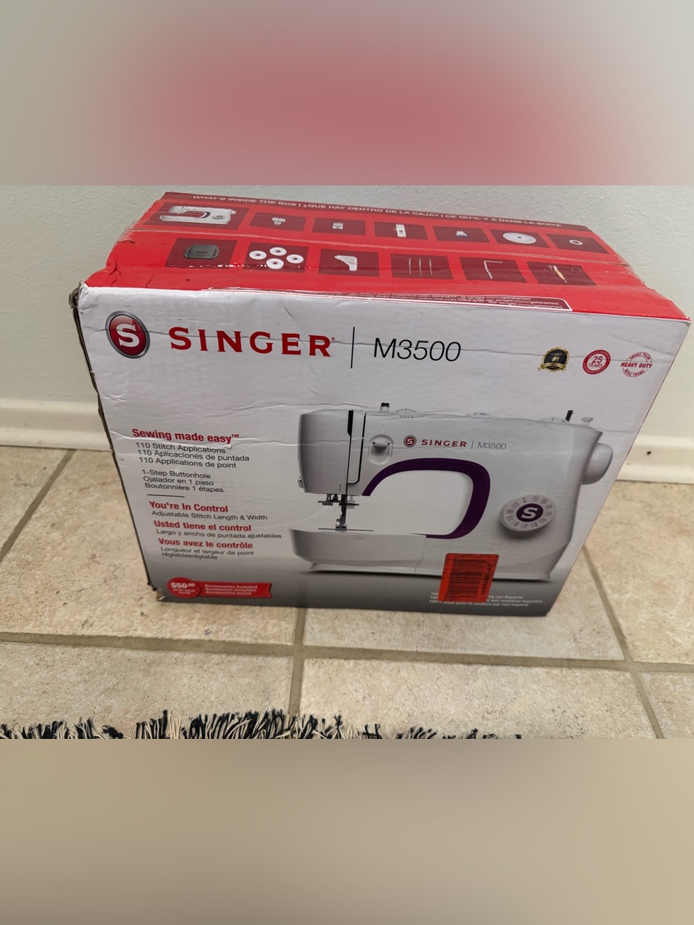 Singer M3500 Sewing Machine NEW in box